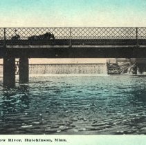 Crow River bridge & dam, Hutchinson, MN