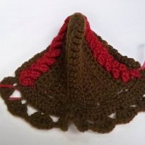 Doll Bonnet, open, from back