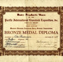 Butter making award, 1941