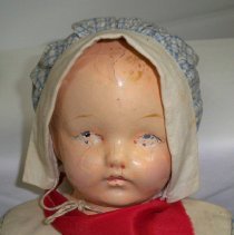 Doll, face with bonnet
