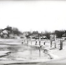 Crow River & Ames Mill in winter, Hutchinson MN