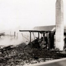 Ames Mill fire damage, Hutchinson MN, 1936