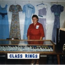 Stevens Seminary-GHS Centennial,1884-1984 reunion display