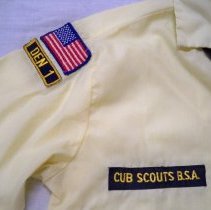 Cub Scout shirt detail