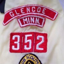 Cub Scout shirt detail