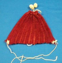 Doll red stocking cap