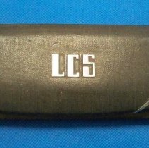 Black snap-shut case