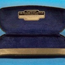 Black  case for glasses