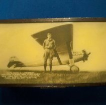 Chas. Lindbergh jewelry box detail