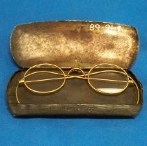 Eyeglass case and glasses