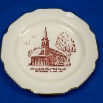 Holy Trinity Church, Winsted, MN plate