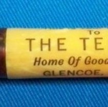 Plastic capsule for key chain