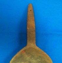 Wooden butter paddle