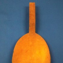 Wooden butter paddle