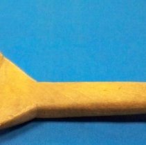 Wooden butter paddle