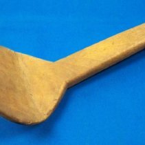Wooden butter paddle