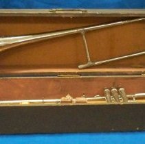 Wooden trombone case