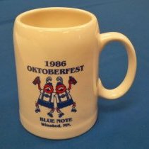 White Oktoberfest mug