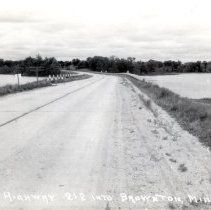 Highway 212 into Brownton, MN