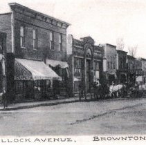 Street scene, Brownton, MN