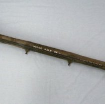 1906 Brush wooden axle