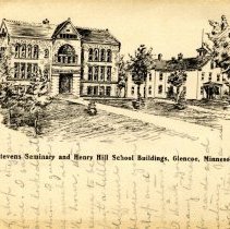 Henry Hill School (left) & Stevens Seminary, Glencoe, MN