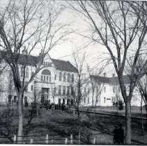 Henry Hill School (left) & Stevens Seminary, Glencoe, MN