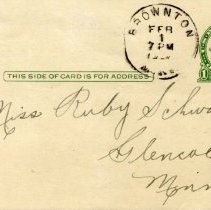 Susprise Party invitation-reverse