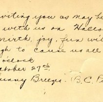 Halloween Invitation