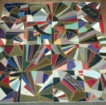 Crazy quilt, 1912