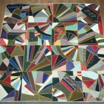 Crazy quilt, 1912