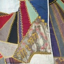 Crazy quilt, 1912
