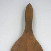 Wooden butter paddle