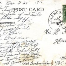 R.R. Depot , Park & Yards, Glencoe, MN - reverse