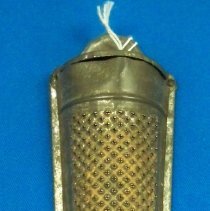 Tin nutmeg grater