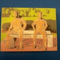 Tall Friend & Old Friend statue