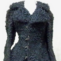 Black Karakul (lamb) fur jacket