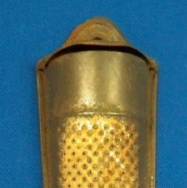 Tin nutmeg grater