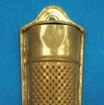 Tin nutmeg grater