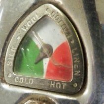 Electric iron detail