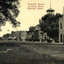 Franklin St., Glencoe, MN looking west