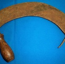 Two handled rocker knife