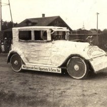 Lester Prairie, MN parade float, 1926