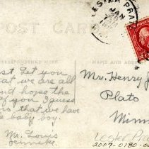 Lester Prairie, MN Band c.1900-reverse