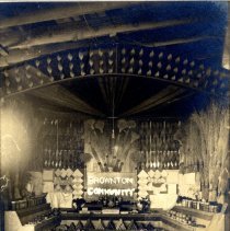 Brownton Community harvest exhibit