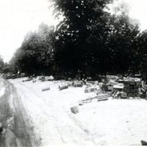 Beach landing, South Pacific, WWII