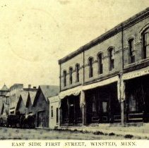 East side of First Street, Winsted, MN