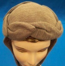 Cloth all-in-one scarf and hat