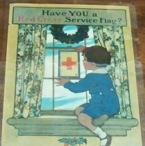 World War I Red Cross Service Flag, 1918