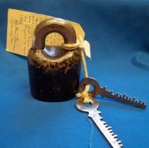 Padlock-Glencoe Jail